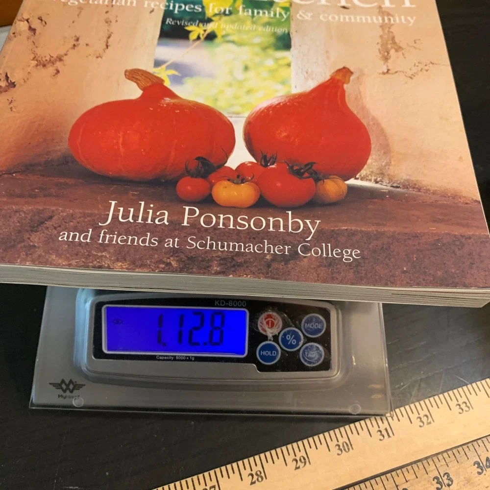 Gaia's Kitchen Julia Ponsonby‎ Vegetarian Recipes Natural Foods Cookbook